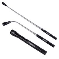 Magnet 3 LED Magnetic Pickup tool, Telescoping Flexible Extensible Led Flashlights,Perfect Mechianic pick-up tools gifts for men, 4 x LR44 Batteries (Included) 1Pack