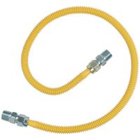 BRASSCRAFT CSSD44-36 Gas Range & Gas Furnace Flex-Line, Stainless Steel