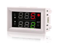 Digital Cycle Delay Timer Switch,Yeeco DC 5V 12V 24V Timing Relay Switch,18 Multifunctional Automotive Relay Module Power Off Support Cycle of Time with Dual Time Display