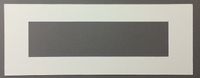 Amazon Premium Picture Matting 12x36 Cream Panoramic Picture Mat with White Core for 8x32 Picture-Matting Only