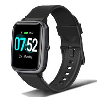 Smart Watch, Activity Fitness Tracker with Heart Rate Monitor with 1.3" Touch Screen Watch Sport Smart Tracker with Pedometer Sleep moinitor IP68 Waterproof Compatible with iOS Android