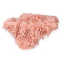 Voberry Baby Photo Props Newborn DIY Photography Soft Fur Quilt Photographic Mat Background Blanket (Pink)