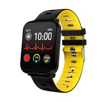 Smart Watch, Fitness Tracker Compatible for Android & iOS with Heart Rate & Blood Pressure & Sleep Monitor. Waterproof Activity Tracker with Step & Calorie Counter & Info Reminder for Men Women