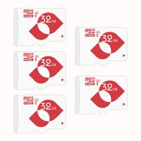 MENGMI Micro SD Card 32GB Class 10 U3 Gopro TF Card microSDHC Memory Card with SD Adapter for Nikon Camera,Tablet,Samsung Phone,DJI Drone - 5 Pack(U3 32GB)