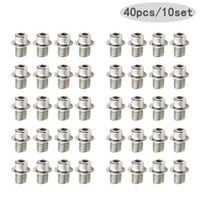 GODSHARK 10 Set Replacement HDD Hard Disk Drive Screws MacBook Pro 13" 15" 17" A1278 A1286 A1297 2009-2012, 40pcs T6 Torx Repair Replacement Notebook Laptop PC Computer SSD Mount