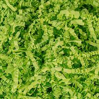 Crinkle Cut Paper Shred Filler (1/2 LB) for Gift Wrapping & Basket Filling - Lime Green | MagicWater Supply