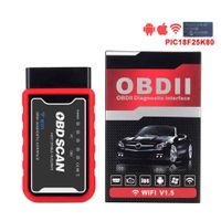 CHAMPLED for Ford via Apple iPhone IPAD OBD II 2 Vehicle CAR Auto Diagnostic Fault Code Scanner Reader Tester Scan Tool