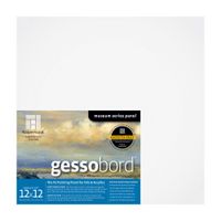 Ampersand Gessobord for Acrylic, Oil and Mixed Media, 3/4 Inch Depth Cradle, 12X12 Inch (GBSC122)