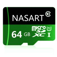 64GB Micro SD SDXC Card High Speed Class 10 Memory SD Card with SD Adapter (64GB)