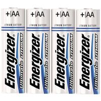 ENERGIZER E2 LITHIUM L91BP4 LITHIUM PHOTO BATTERIES (AA; 4 PK)
