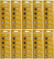 LOOPACELL 50 D389/390PK Watch/Electronics Battery, 1.5 Silver Oxide