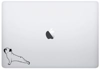 Laptop Notebook Sticker Decal - French Bulldog Stretching Yoga - Skins Stickers