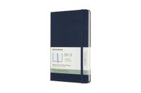 Moleskine Classic 18 Month 2019-2020 Weekly Planner, Hard Cover, Large (5" x 8.25") Sapphire Blue