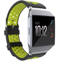 Fitian Fitbit Ionic Watch Bands, Silicone Sport Watch Band Adjustable Replacement Accessories with Ventilation Holes Watchband Bracelet Strap Wristbands for Fitbit Ionic Smart Watch