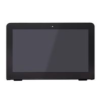 LCDOLED Replacement 11.6 inches 1366x768 HD IPS LED LCD Display Touch Screen Digitizer Assembly Bezel with Controller Board for HP Pavilion X360 M1-U M1-U000 M1-U001DX (1D Webcam Holes)
