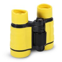 VGEBY1 Child Binocular, 3Colors 4x30 Kids Binoculars Durable Shock Proof Lightweight Compact Binoculars with Lanyard and Storage Bag(Yellow)