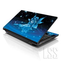 LSS 15 15.6 inch Laptop Notebook Skin Sticker Cover Art Decal Fits 13.3" 14" 15.6" 16" HP Dell Lenovo Apple Asus Acer Compaq (Free 2 Wrist Pad Included) Cinderella with Wings