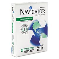Grupo Portucel Soporcel Recycled Paper, 20 lb, 8-1/2"x11", GE 95, 10 Ream, White (SNANR1120)