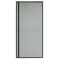 MAGZO Screen Door with Magnets 36x80in Black, Upgrade Left Side Opening Walk Through Screen Door Convenient Handsfree Curtain Fits Door Size up to 36"x80"