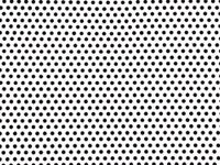 Pack Of 1, 30"X100' Black Dots Classic Print Cello Rolls 1.0 Mil For Halloween Made In USA