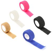 Yutang 5pcs Elastic Bandage Medical Health Care Treatment high Flexibility Gauze for Sports Athletic Size 2.5cm5m (1#)