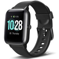 Letsfit Smart Watch, Fitness Tracker with Heart Rate Monitor, Activity Tracker with 1.3" Touch Screen, IP68 Waterproof Pedometer Smartwatch with Sleep Monitor, Step Counter for Women and Men