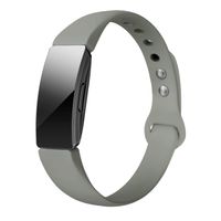 SWEES Silicone Bands Compatible with Fitbit Inspire & Inspire HR & Ace 2, Replacement Soft Thin Band Accessories Small Large for Women Men, Black, White, Blue, Pink, Gray, Wine