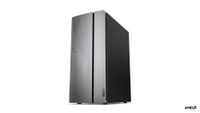 Lenovo IdeaCentre 720 Tower, 18L Desktop Computer (Ryzen 7 2700 Processor, 16 Dual Channel DDR4, 128GB PCIe,  2TB SATA HDD, AMD Radeon RX 560 Graphics, Windows 10 Home), 90HY0006US, Warm Silver