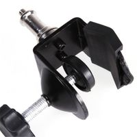 Foto4easy Heavy Duty C Clamp U Clip Type Bracket with 1/4" Screw Mount Studio Stand Lighting