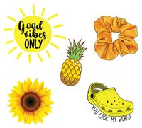 Pack of 5 Cute hydroflask Stickers for Teens, Trendy Sticker for Laptop Hydro Flasks Water Bottles Hydro Flask Stickers vsco Girls and Teens