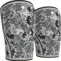 Nordic Lifting Knee Sleeves (1 Pair) Support & Compression for The Best Squats, 7mm Neoprene (Camo Grey, XXL)