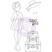 Prima Marketing 12932 Julie Nutting Mixed Media Cling Rubber Stamp-Madeline