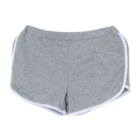 New Summer Sports Pants,FUNIC Women Gym Workout Waistband Skinny Yoga Shorts (S, Gray)