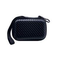 Jiusion Hard Travel Storage Carrying Case with Carabiner Strap Design for Carson MicroBrite Plus 60x-120x Power LED Lighted Pocket Microscope (MM-300)