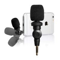 Flexible Condenser Microphone for iPhone 11 Vlog, Saramonic Mic with High Sensitivity for Apple iOS iPhone X 8 7 6 iPad Podcast YouTube Facebook Livestream (3.5mm TRRS)