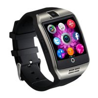 Mgaolo Q18 Smart Watch Smartwatch Bluetooth Sweatproof Touchscreen Phone with Camera TF/SIM Card Slot for Android and iPhone Smartphones for Kids Girls Boys Men Women(Silver)