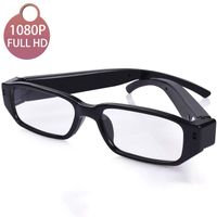 [Upgraded] Sukia 1080P Full HD Spy Camera Glasses Wearable Hidden Camera with Video Recording Mini Sport Outdoor Video Glasses with Camera (32G SD Card Included)