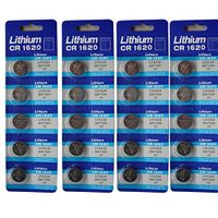 Generic Cr1620 Br1620 1620 3V Lithium Batteries 20 Pcs 4 Cards