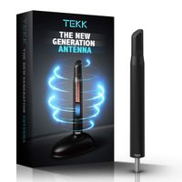 TEKK Short Antenna Replacement for Toyota Tacoma 1995-2016 | Designed for Optimized FM/AM Reception | 4.8 Inches