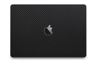 iCarbons Black Carbon Fiber Skin Wrap for MacBook Pro 13" (Late 2016-Current, No Touchbar) Full Combo