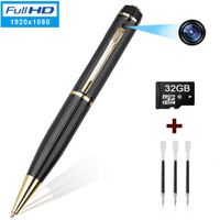Spy Pen Camera,Hidden Pen Camera HD1080P Mini Pen Camera Potable Cam for Business and Conference with 32GB Micro Memory Card and 3 Ink Refills