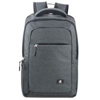 Slim Laptop Backpack for Women, Men, Teens, Boys, Girls by Fenrici, Deep Side Pockets, Fits 17 Inch Notebook, Durable, Suitable for College, School, Business, Travel, Supporting a Great Cause (Black)