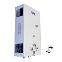 AQUAH JSD24K Indoor Liquid Propane Gas Tankless Water Heater , 3.2 GPM