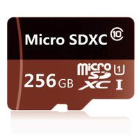 NATTEW 256GB Micro SD SDXC Card Class 10 Flash Memory Card with Free Adapter,Designed for Android Smartphones, Tablets and Others