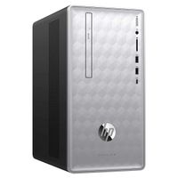 HP Pavilion 590-p0081c Desktop Computer Intel Core i5-8400 12GB DDR4 RAM 1TB HDD DVDRW AMD Radeon RX 550 Win10 (Certified Refurbished)
