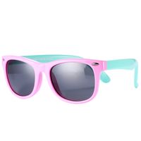 Pro Acme TPEE Rubber Flexible Kids Polarized Sunglasses for Baby and Children Age 3-10 (Pink/48)
