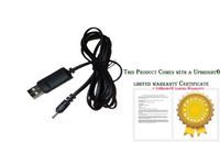 UpBright New USB Cable PC Laptop Charging Power Supply Charger Cord for Sennheiser RS 170 RS 180 RS 160 Over The Head Digital Wireless Headphones RS170 RS180 RS160