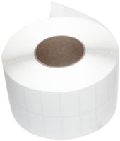 Compulabel Thermal Transfer Shipping Labels, 2 inch x 1 inch, White, Permanent Adhesive, 11000 Per Roll, 4 Rolls