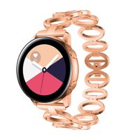 TeaBoy Galaxy Active 40mm Bands Compatible with Samsung Galaxy Watch 42mm / Gear Sport,20mm Crystal Rhinestone Diamond Stainless Steel Smartwatch Replacement Wristband Strap Bracelet for Women