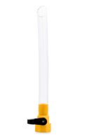 Camco Water Tank Filler with Shutoff Valve- Quickly and Efficiently Helps Fill Your Water Tank and Eliminates Line Backflow - Lead Free (5/8" Tube)  (40003)